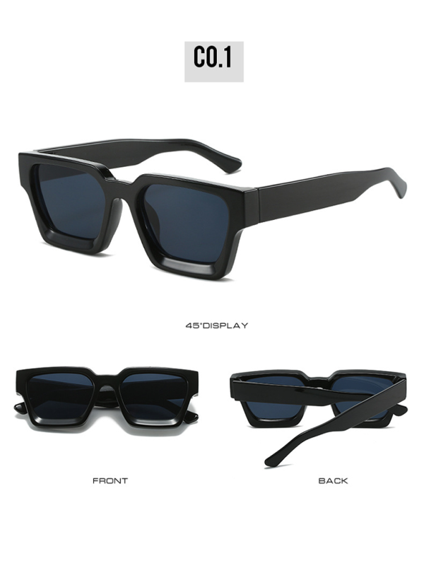 Thick Framed Square Sunglasses