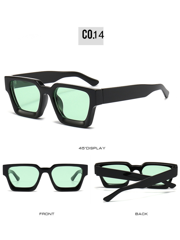 Thick Framed Square Sunglasses