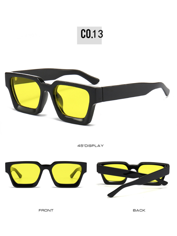 Thick Framed Square Sunglasses