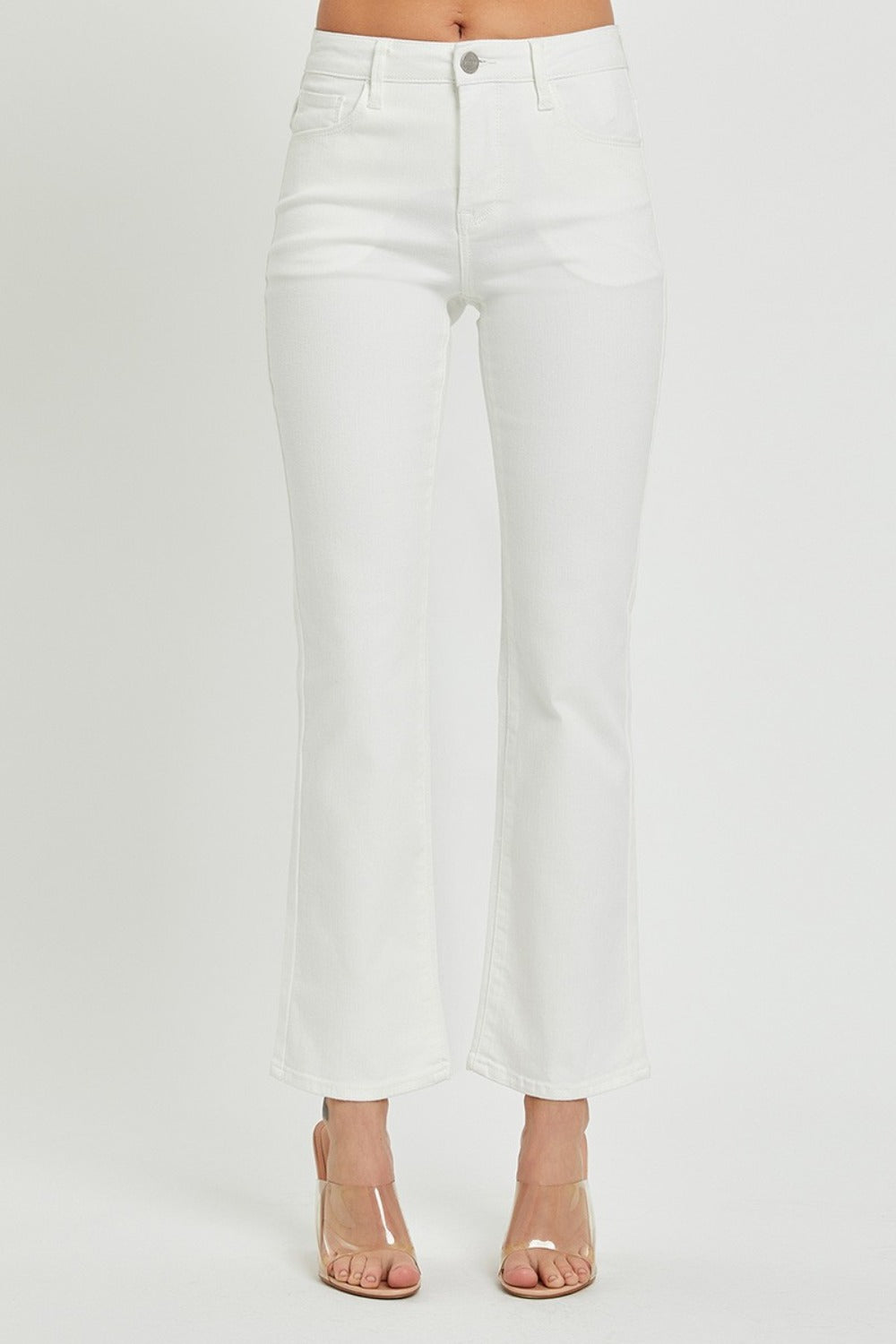 Women's Full Size Boot-cut Jeans with Pockets