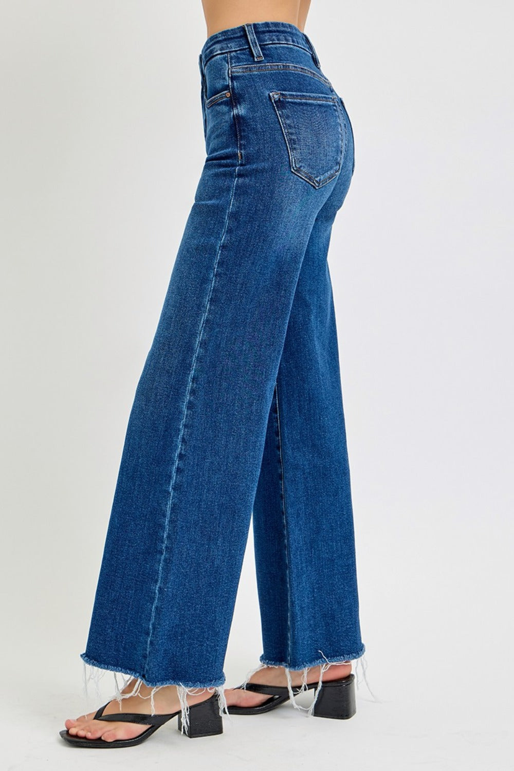 Women's High Rise Wide Leg Jeans