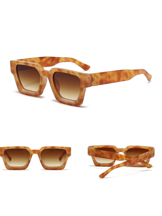Thick Framed Square Sunglasses