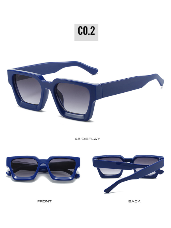 Thick Framed Square Sunglasses