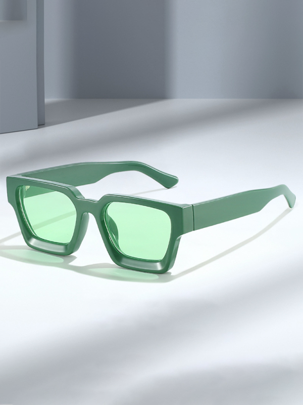 Thick Framed Square Sunglasses