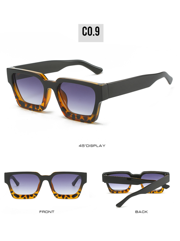 Thick Framed Square Sunglasses