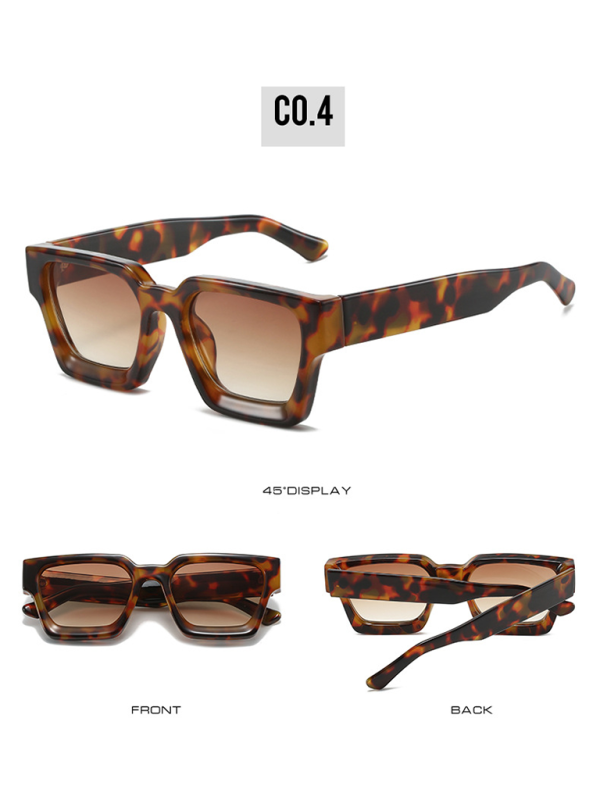 Thick Framed Square Sunglasses