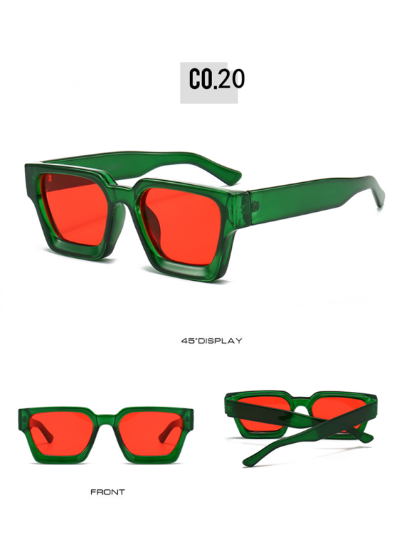 Thick Framed Square Sunglasses