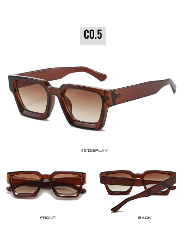 Thick Framed Square Sunglasses