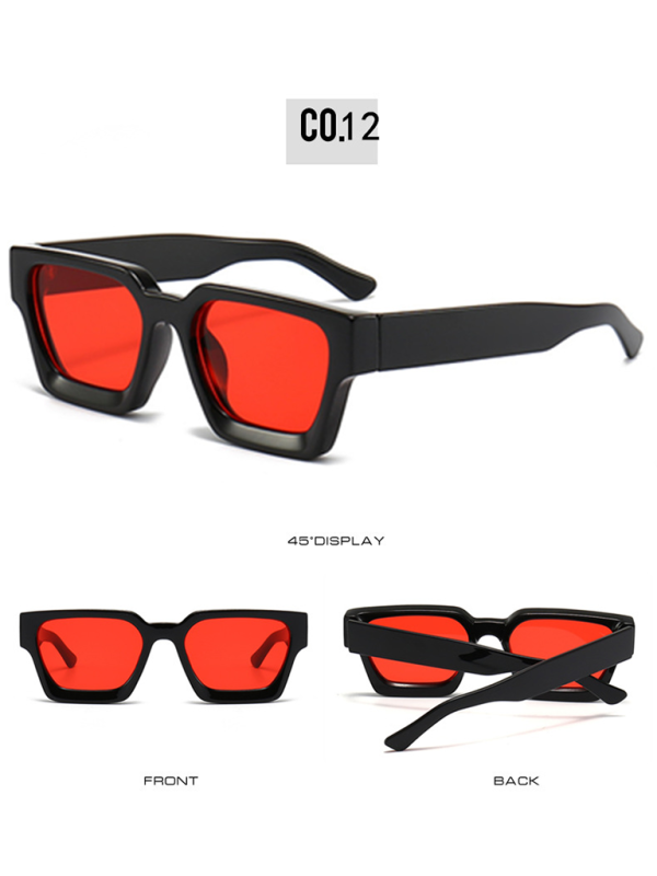 Thick Framed Square Sunglasses