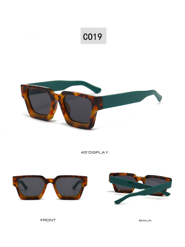 Thick Framed Square Sunglasses