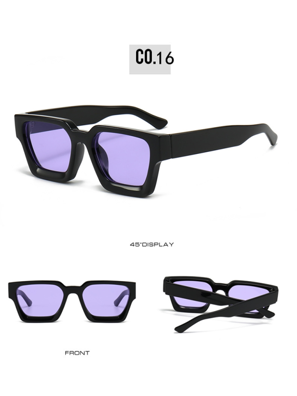 Thick Framed Square Sunglasses