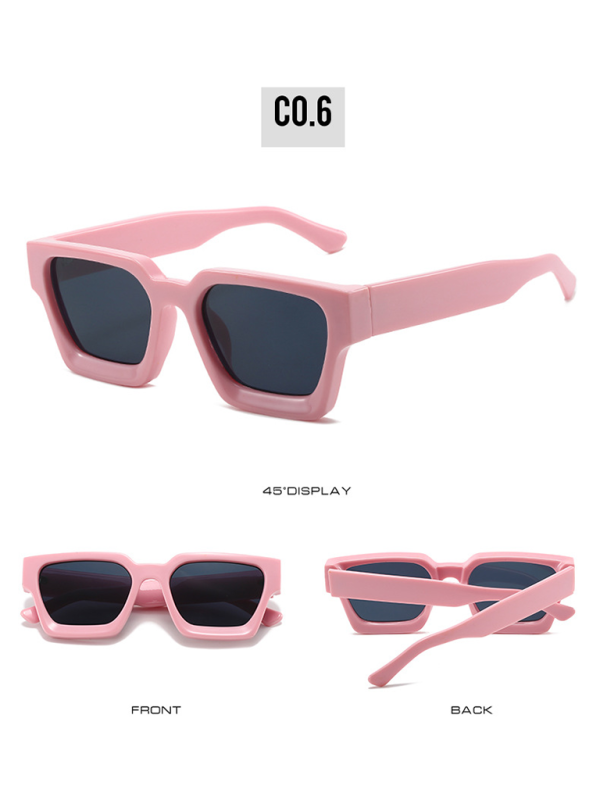 Thick Framed Square Sunglasses