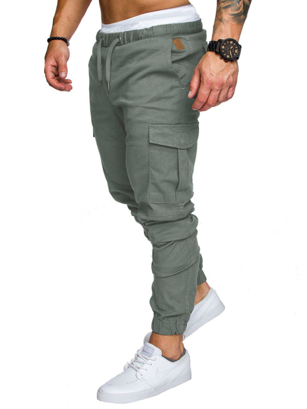 Men's Casual Tether Elastic Sweatpants