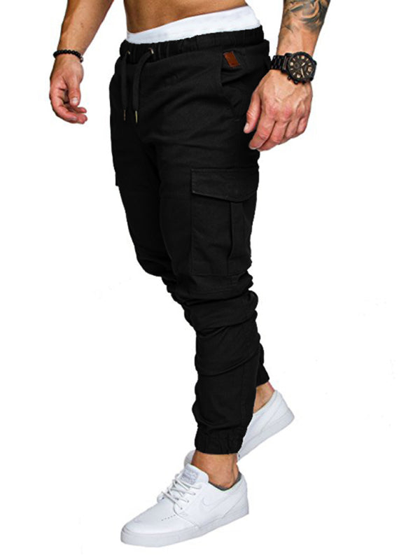 Men's Casual Tether Elastic Sweatpants