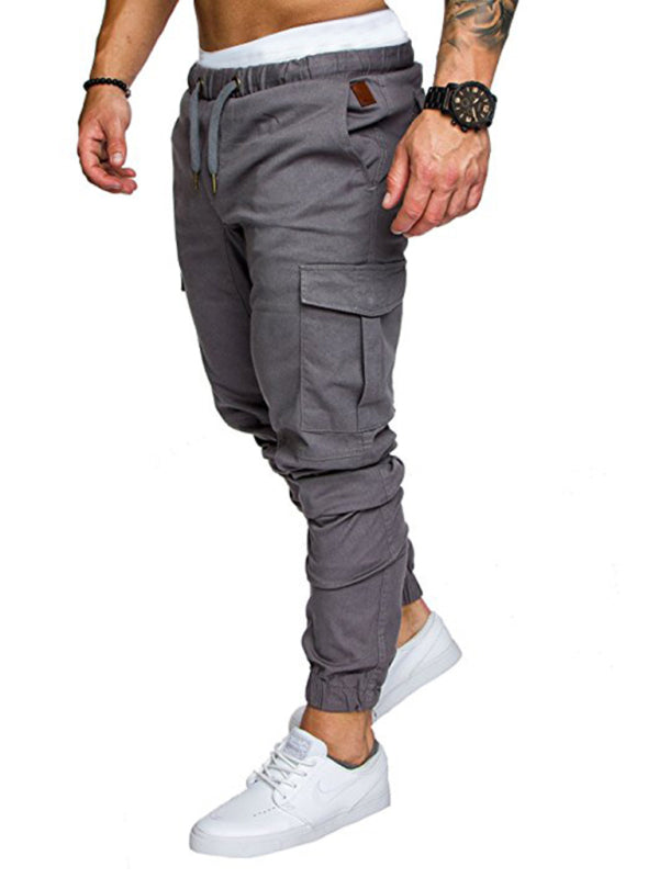 Men's Casual Tether Elastic Sweatpants