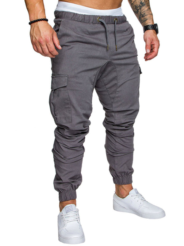 Men's Casual Tether Elastic Sweatpants