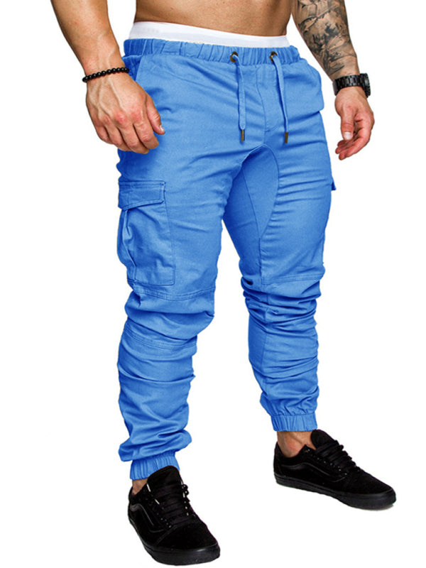 Men's Casual Tether Elastic Sweatpants