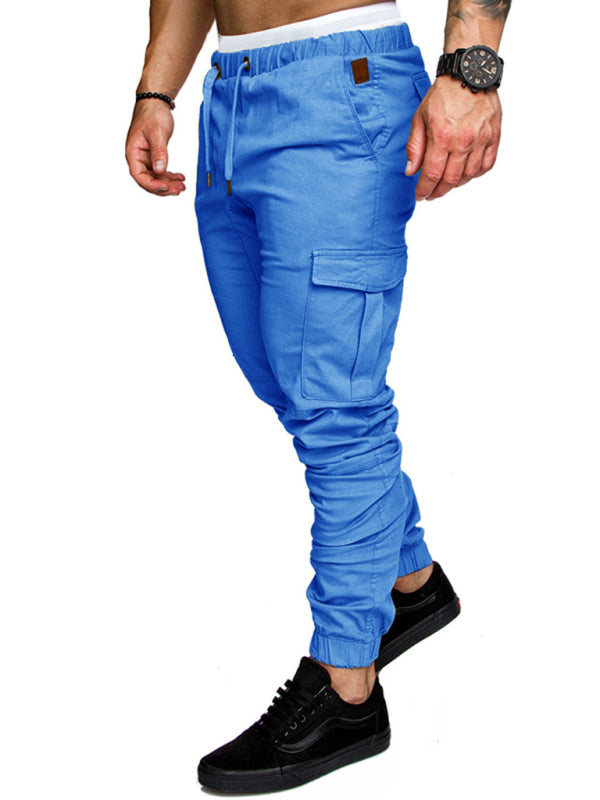 Men's Casual Tether Elastic Sweatpants