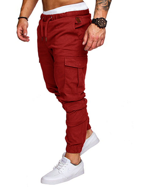 Men's Casual Tether Elastic Sweatpants