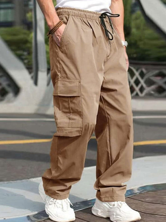 Casual Loose Fit Trousers