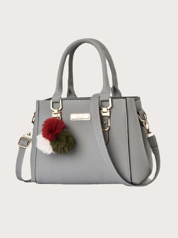 Small Convertible Handbag with Charm