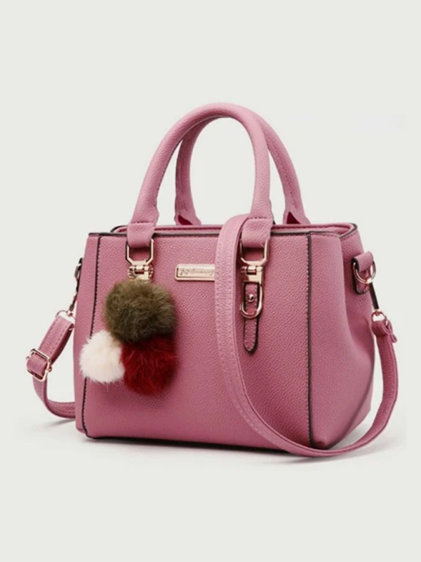 Small Convertible Handbag with Charm